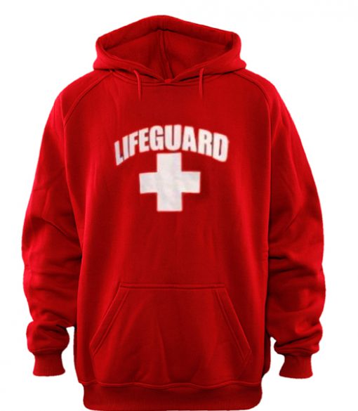 lifeguard red color Hoodies - clothzilla