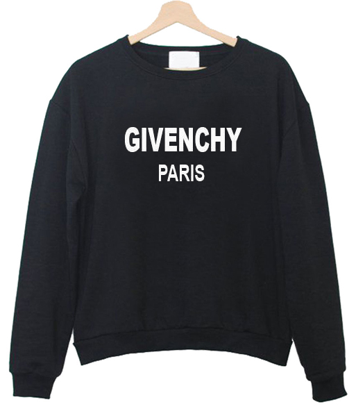 givenchy paris sweater black