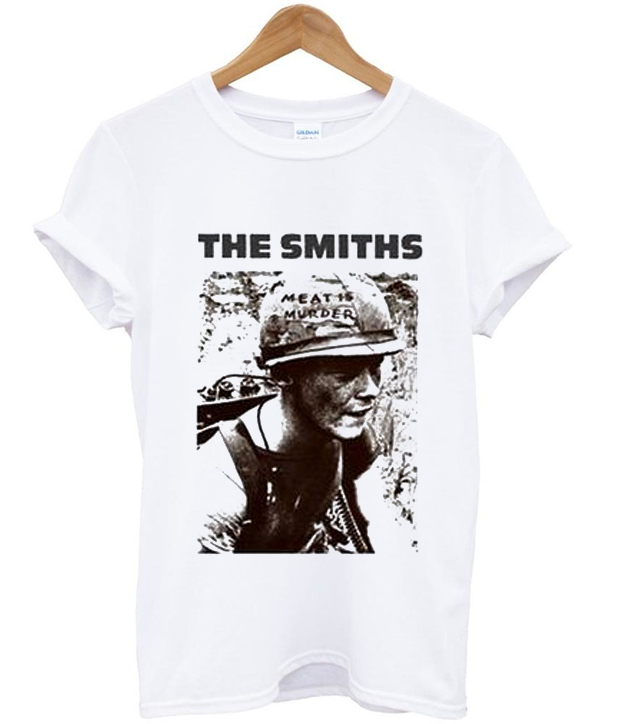 the smiths meat is murder t shirt - clothzilla