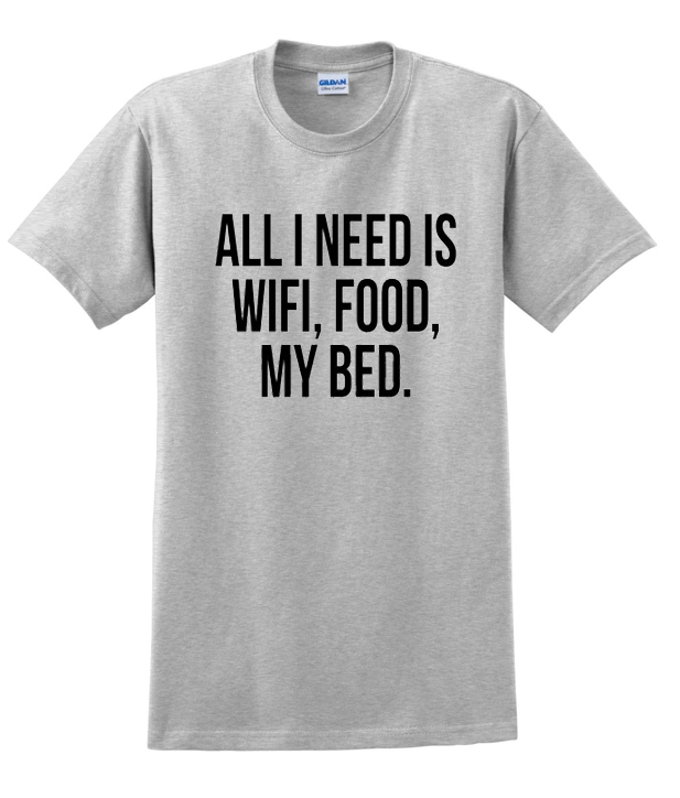 comfy bed t shirt