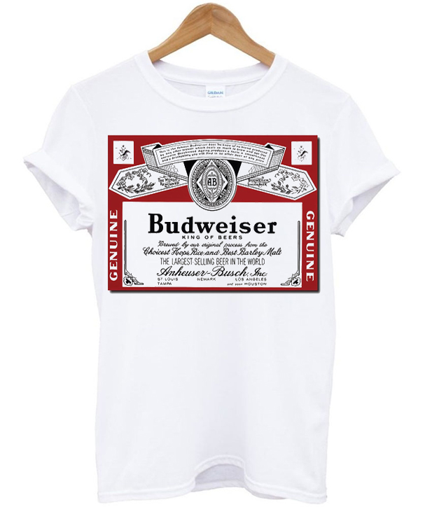 budweiser vintage t shirt - clothzilla