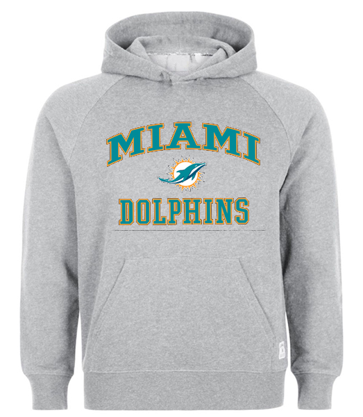 grey miami dolphins hoodie