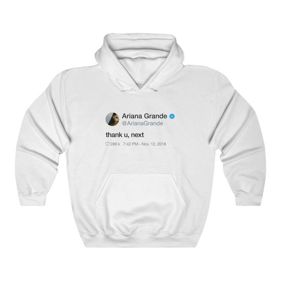 thank you next sweatshirt ariana grande