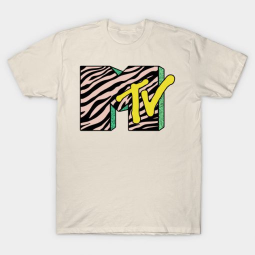 mtv shirt black