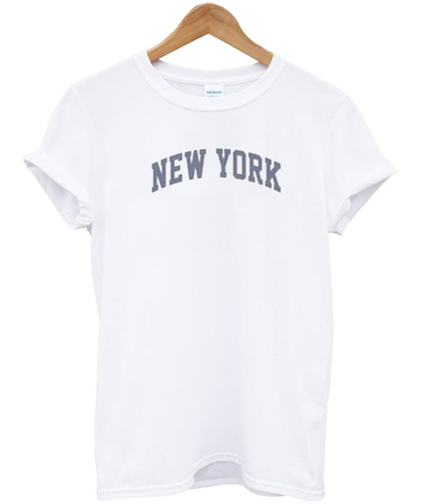 white new york t shirt