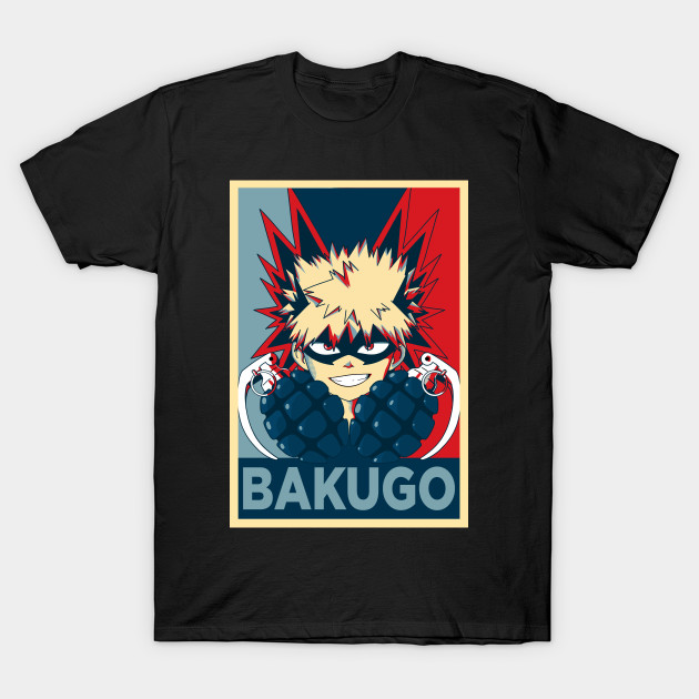 orange bakugo shirt