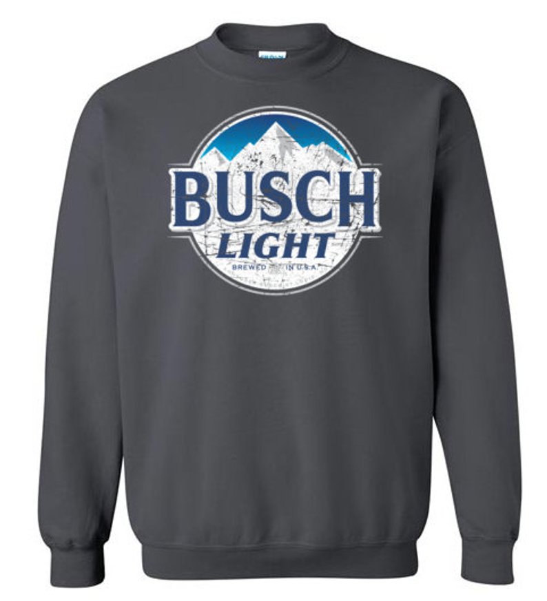 camo busch light sweatshirt