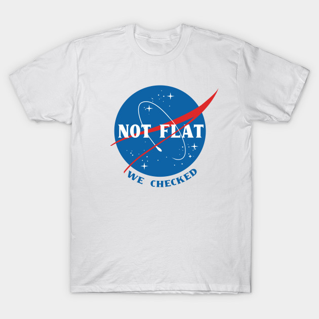 not flat we checked tshirt