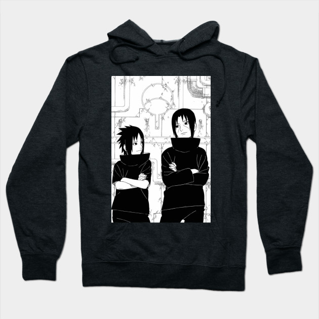 Sasuke And Itachi Manga Hoodie