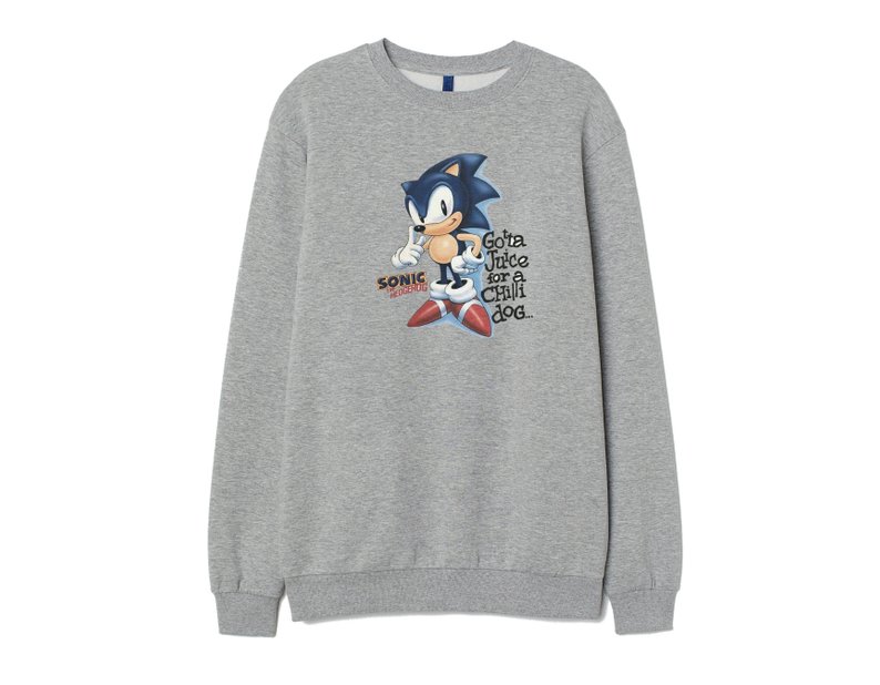 sonic the hedgehog sega Sweatshirt