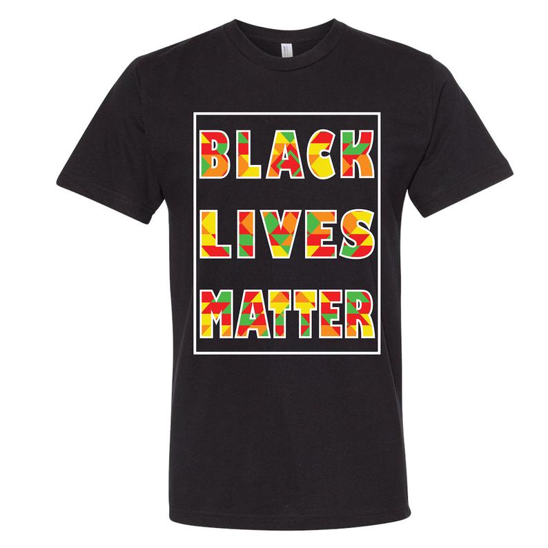 Black Lives Matter Design Letters Premium Tshirt, BLM Civil Rights ...